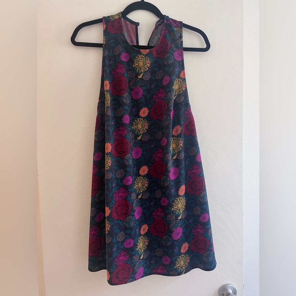 American Apparel floral mini dress size medium